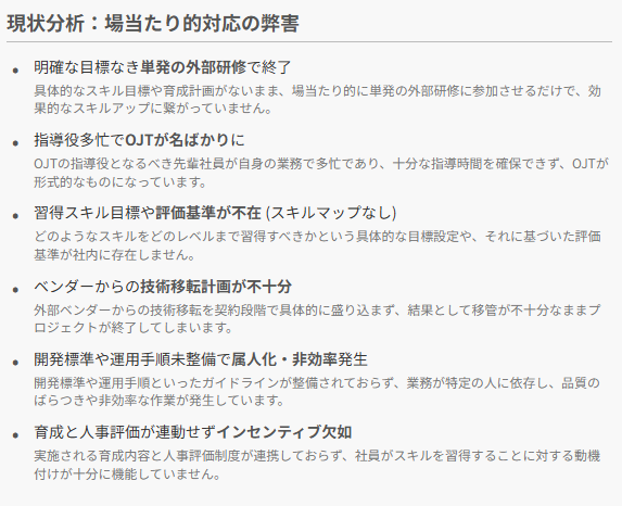 人材育成の失敗パターン